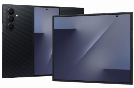 Samsung Galaxy Z TriFold का ट्रिपल फोल्ड डिजाइन और 10-इंच डिस्प्ले।