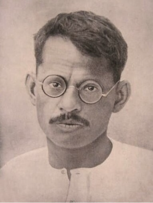 महान पत्रकार गणेश शंकर विद्यार्थी की तस्वीर