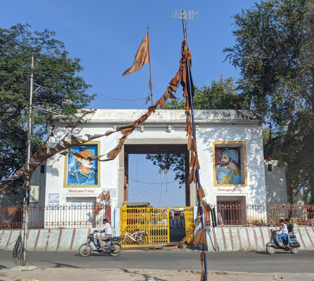 हैदराबाद का ऐतिहासिक पुरानापुल दरवाजा मंदिर जहाँ छत्रपति शिवाजी महाराज ने विश्राम किया था।