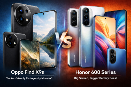 Oppo Find X9s और Honor 600