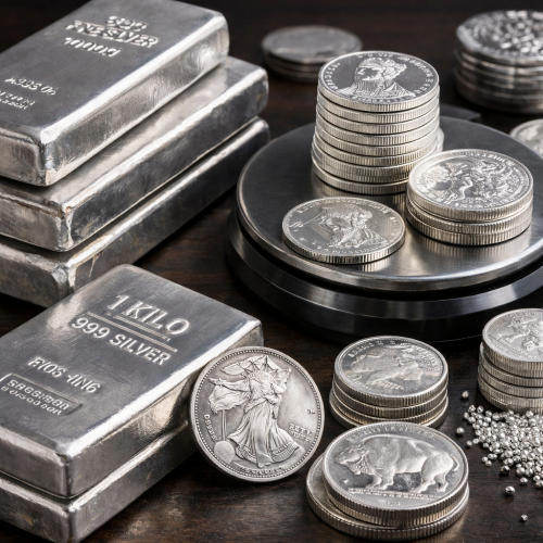 चांदी की ईंटें और सिक्के (Silver Bricks) - कानपुर मार्केट अपडेट।