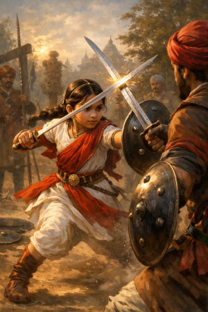Manikarnika-Sword-Fighting-Training-Childhood-Warrior