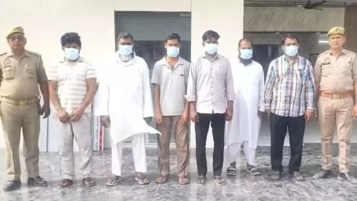 गाजियाबाद पुलिस और सुरक्षा एजेंसियों द्वारा पकड़े गए संदिग्धों
