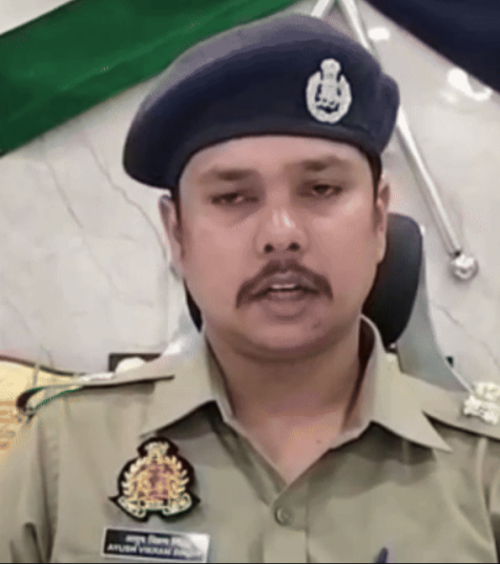 मेरठ पुलिस एएसपी अंतरिक्ष जैन की फाइल फोटो।