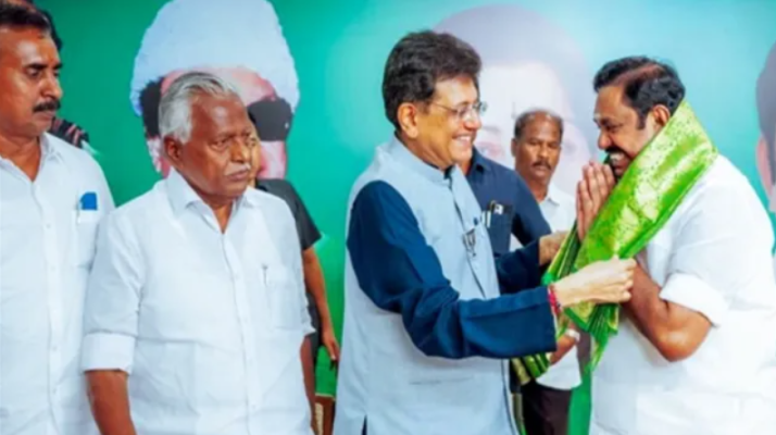 चेन्नई में AIADMK और BJP नेताओं की बैठक