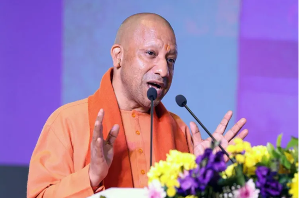 उत्तर प्रदेश के मुख्यमंत्री योगी आदित्यनाथ और माध्यमिक शिक्षा विभाग का आधिकारिक आदेश