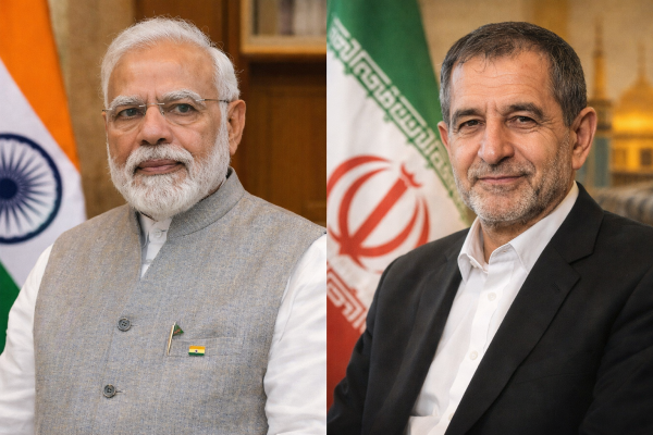 प्रधानमंत्री नरेंद्र मोदी और ईरान के राष्ट्रपति मसूद पेजेश्कियान की फाइल फोटो