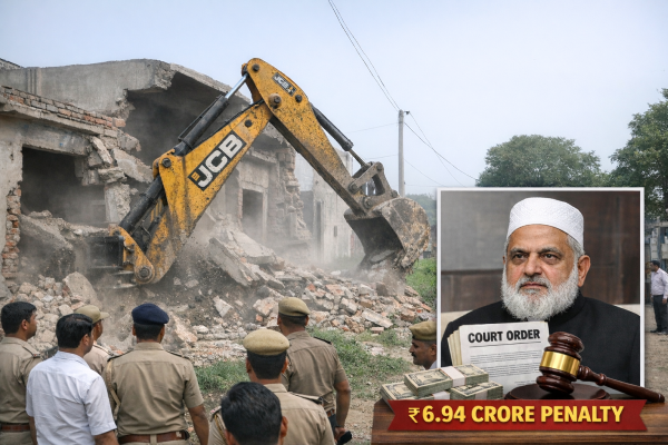 Sambhal Tehsil Court Order against Imam Aftab Hussain for illegal encroachment
