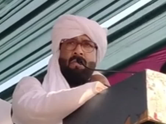 मेरठ में समर्थकों को संबोधित करते AIMIM प्रदेश अध्यक्ष शौकत अली