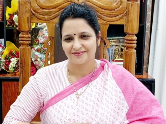 एमडीएम प्राधिकरण की निदेशक मोनिका रानी का आधिकारिक चित्र।