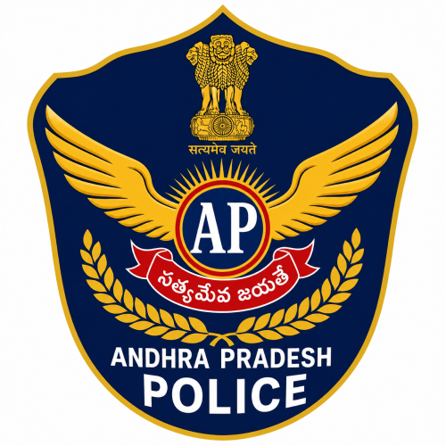 आंध्र प्रदेश पुलिस के लोगो का चित्र