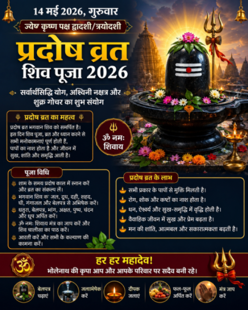 Shiv Puja and Pradosh Vrat 2026