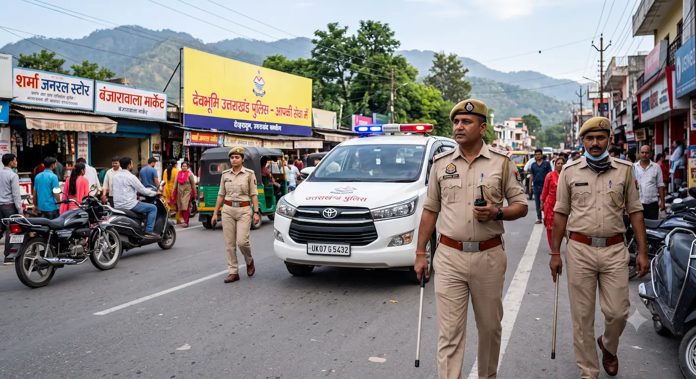 देहरादून पुलिस की प्रतीकात्मक तस्वीर