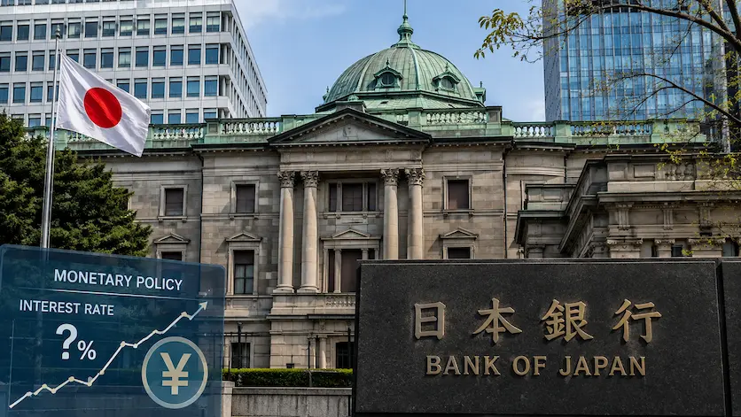 Bank of Japan headquarters in Tokyo representing monetary policy and interest rate challenges