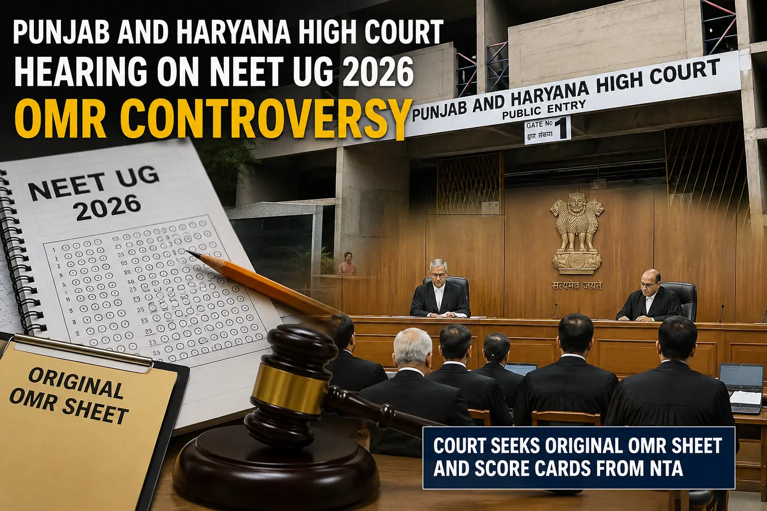 Punjab and Haryana High Court hearing on NEET UG 2026 OMR Controversy